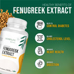 Fenugreek Extract for Healthy Sugar Metabolism 800mg 60 Capsules